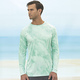 Paragon Cabo Long Sleeve Watermark Print Tee