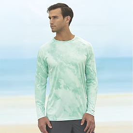 Paragon Cabo Long Sleeve Watermark Print Tee