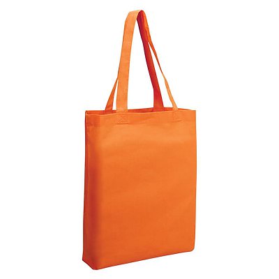 Q-Tees 6oz Cotton Bottom Gusset Economical Tote