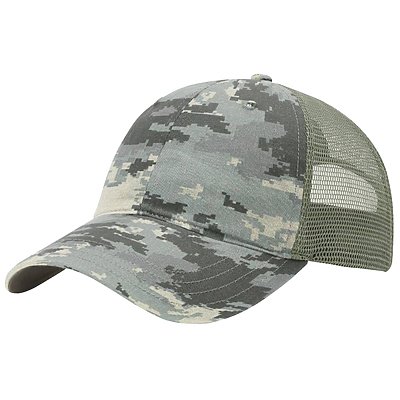 Richardson Garment-Washed Printed Trucker