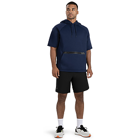 Russell Athletic Legend Short Sleeve Tech Fleece Hoodie
