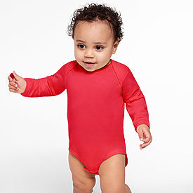 Rabbit Skins Infant Long Sleeve Bodysuit