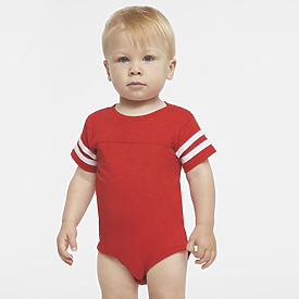 Rabbit Skins Infant Football Bodysuit