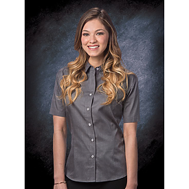 Sierra Pacific S/S Ladies Perform. Teflon Oxford