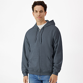 Gildan Softstyle Fleece Full Zip Hooded Sweatshirt