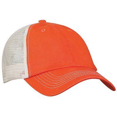 Sportsman Cap Contrast Stitch Mesh Cap