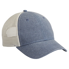 Sportsman Cap Pigment Dyed Structured Trucker Cap