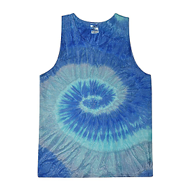 Tie Dye 6oz 100% Cotton Tie Dye Tank Top