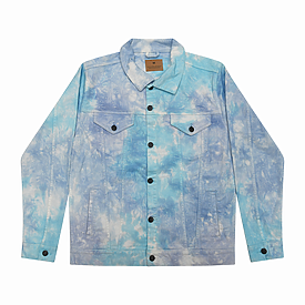 Tie Dye Denim Jacket