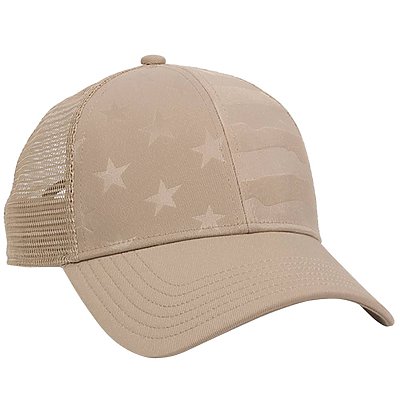 OUTDOOR CAP Debossed Stars and Stripes