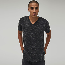 Bella+Canvas Unisex Textured Jersey V-Neck Tee