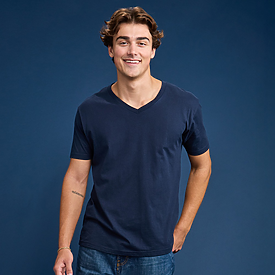 Next Level 4.3oz Unisex 100% Premium Fitted V-Neck T-Shirt