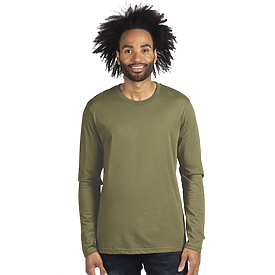 Next Level 4.3oz 100% Cotton Long Sleeve T-Shirt