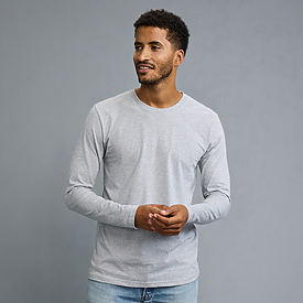 Next Level 4.3oz 100% Cotton Long Sleeve T-Shirt