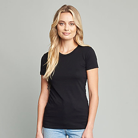 Next Level 4.3oz 60/40 Ladies CVC Crew T