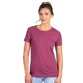 Next Level 4.3oz 60/40 Ladies CVC Crew T