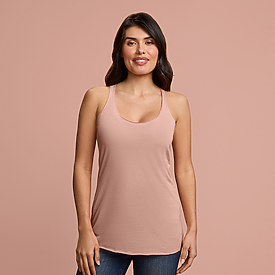 Next Level Ladies 4.3 oz. Tri-Blend Racerback Tank