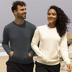 Next Level Unisex Santa Barbara Pocket Sweatshirt