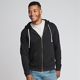 Next Level Unisex Santa Cruz Full Zip Hoodie