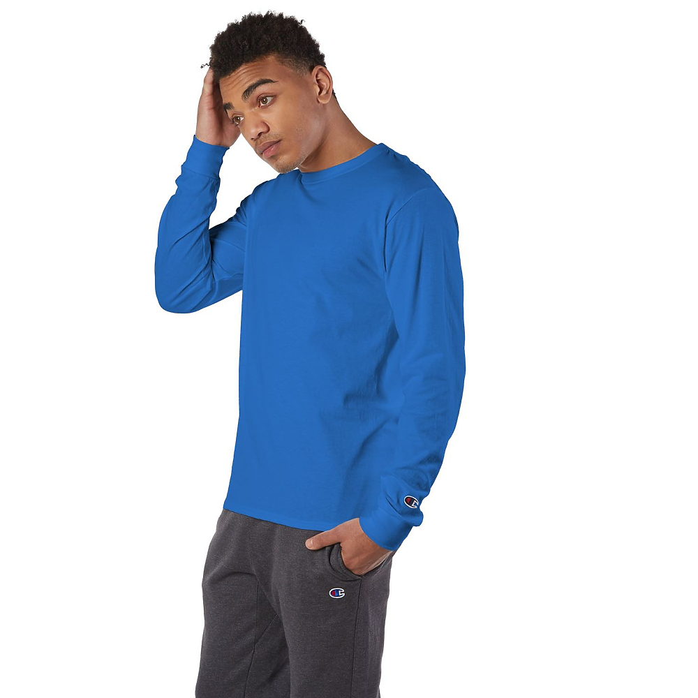 Champion 6.1oz 100 Longsleeve T Cobrand