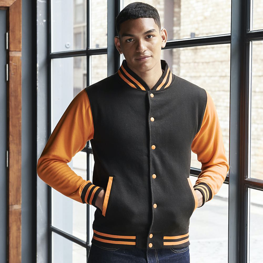 Just Hoods by AWDis Letterman Jacket 